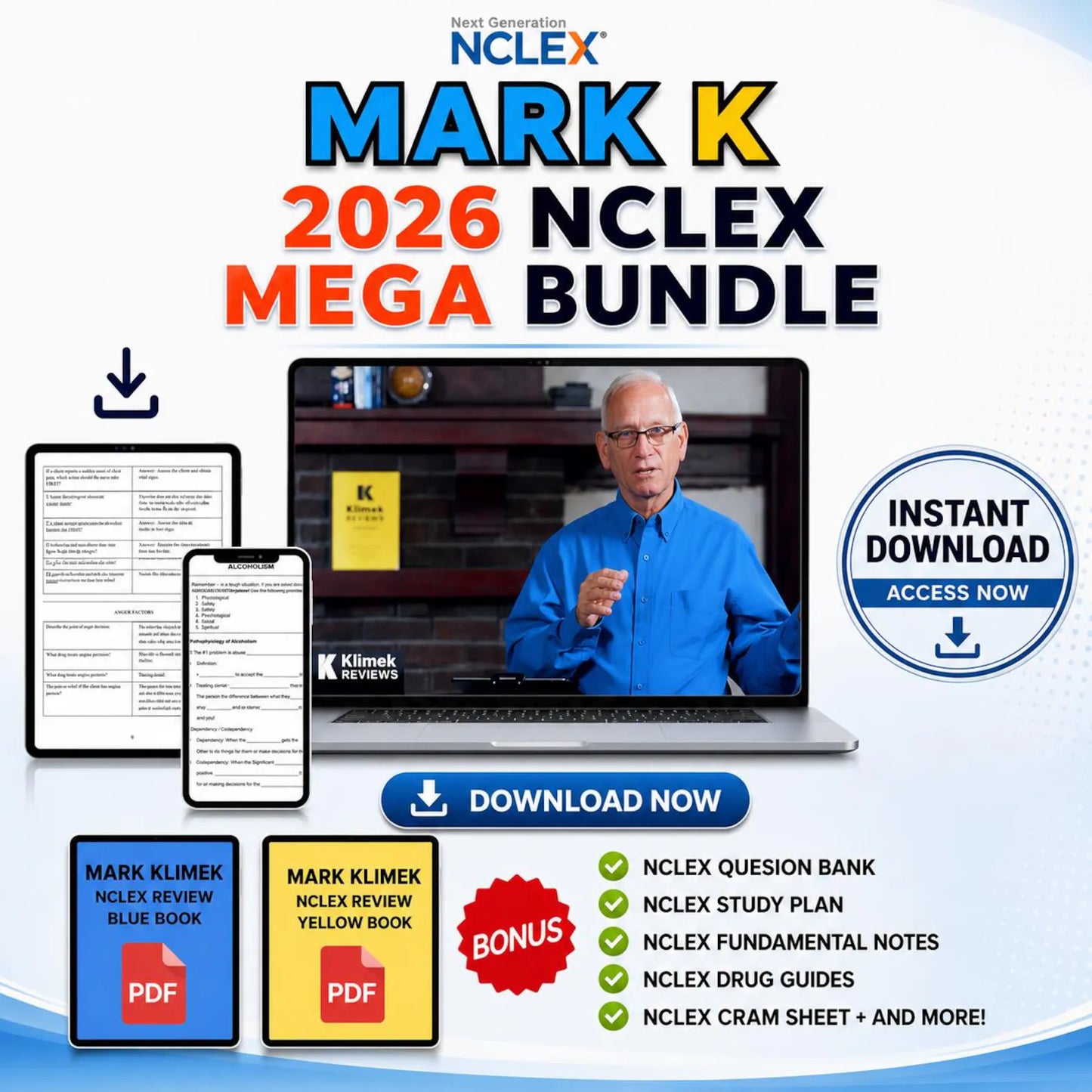 Mark Klimek Latest Lectures for the Next Gen NCLEX 2026